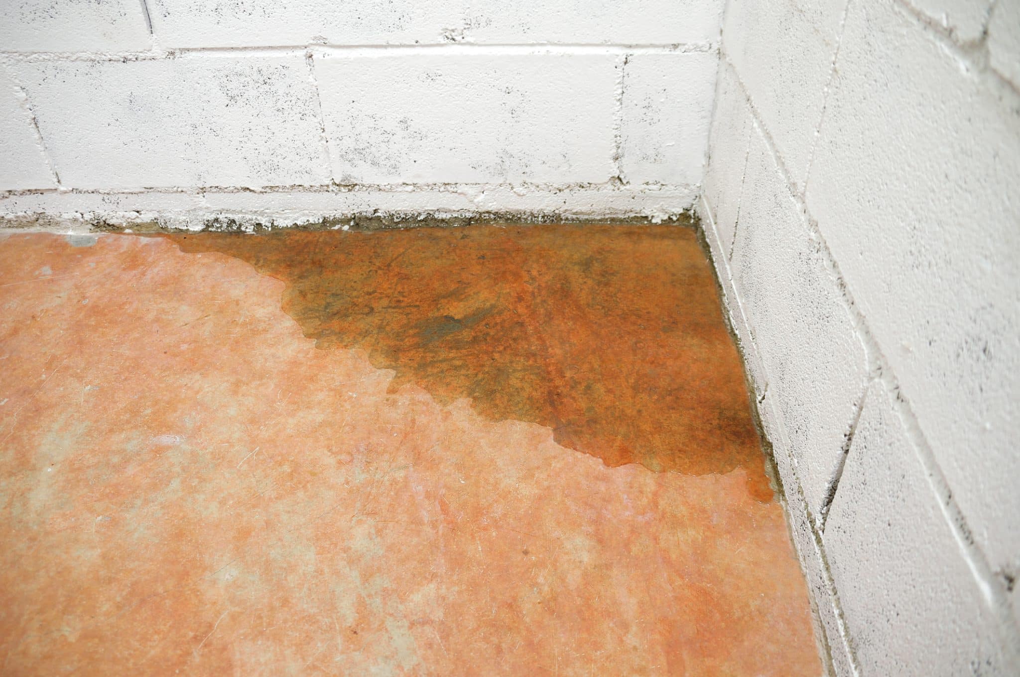 Spotting slab leak.