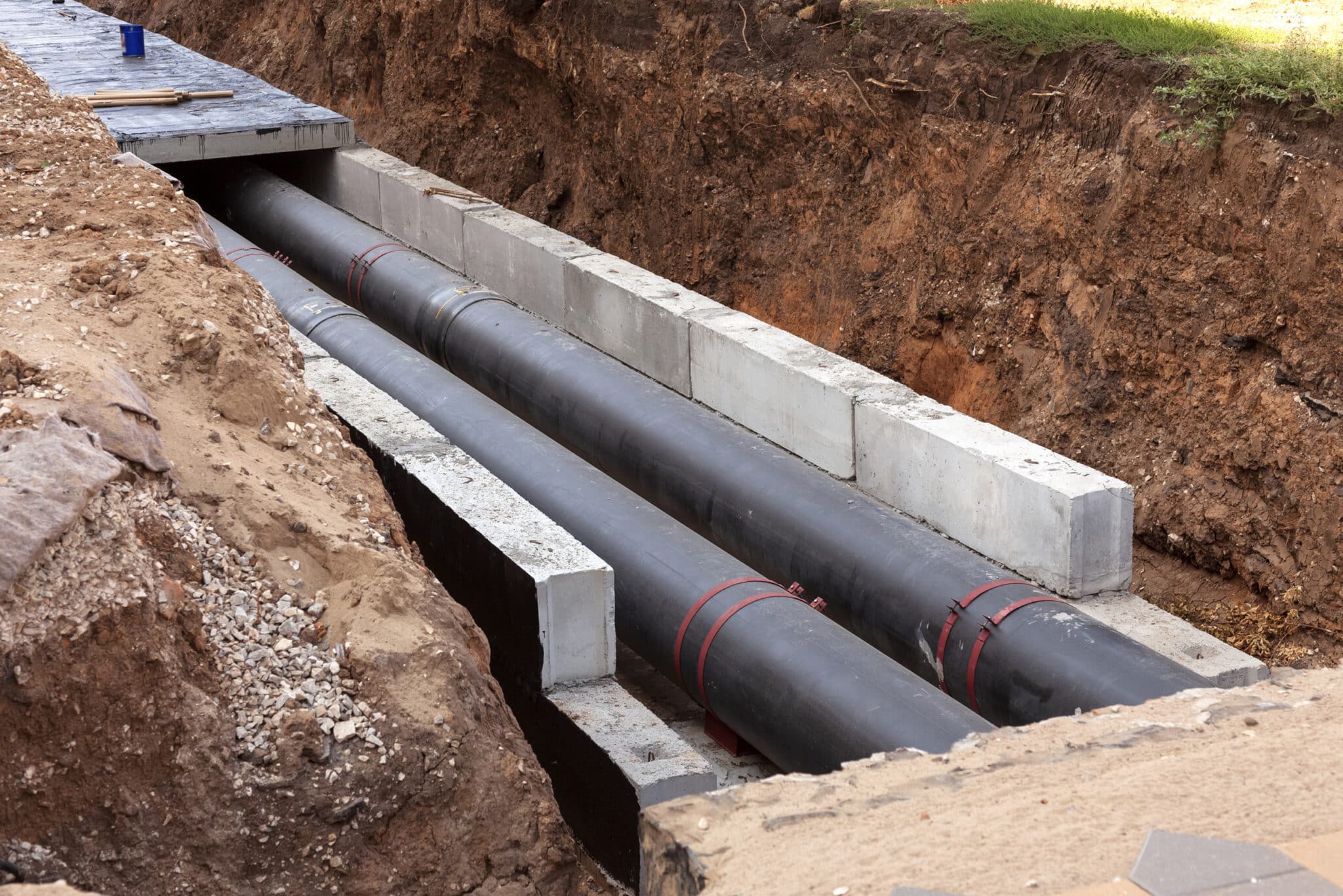 Plumbing Lines.