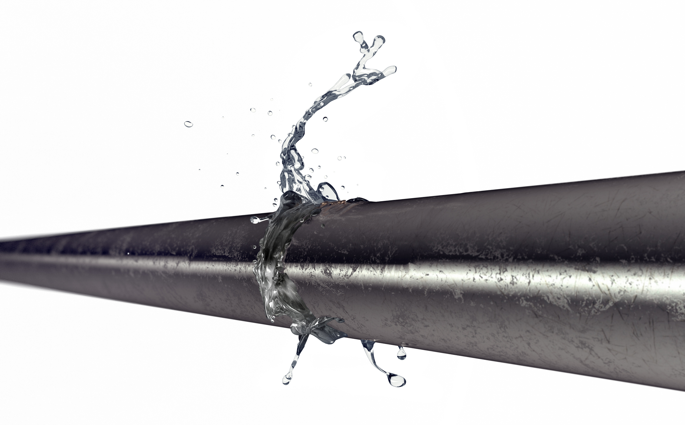 Burst Pipe.
