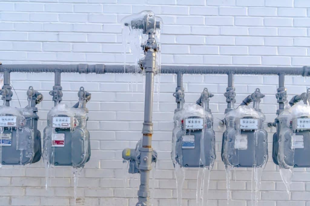 Frozen Pipes and Water Meters.