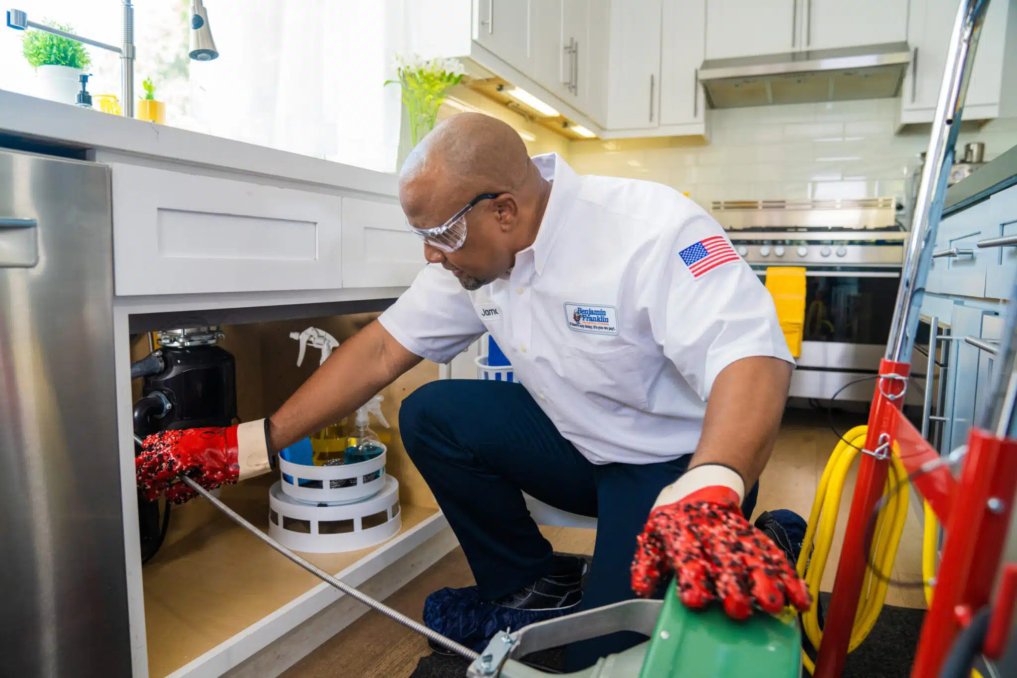Plumbers in Lewisville, TX, Plumbers in Plano, TX By Benjamin Franklin Plumbing.