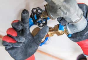Valve inspection, Modern Plumbing Valve Installation.