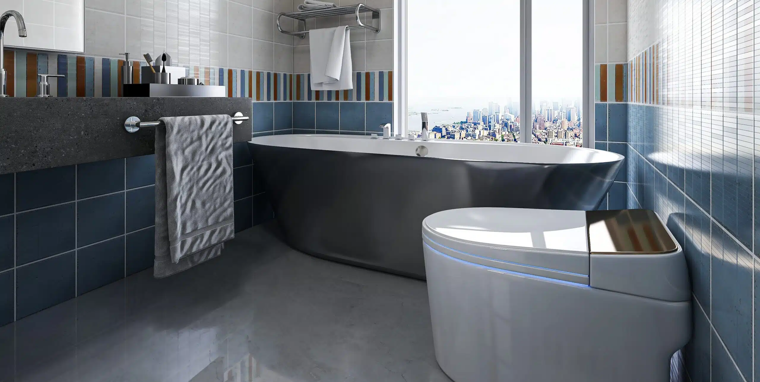 Home with Integrated Plumbing Systems.