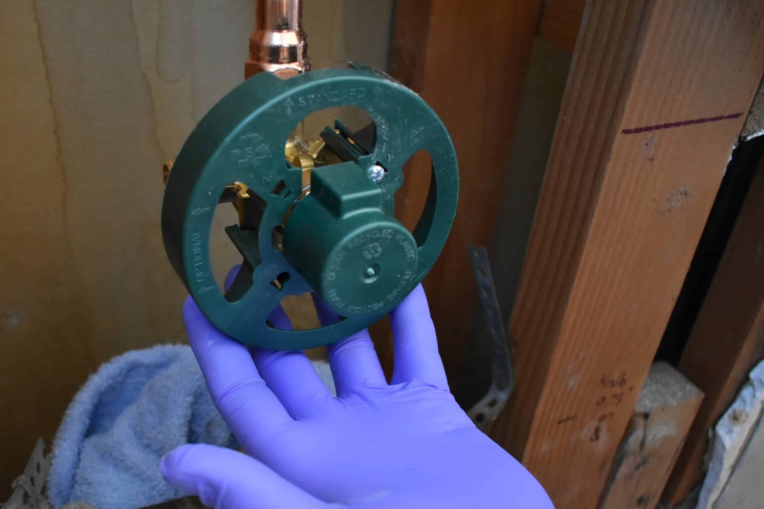 Plumbing Valve Installation.
