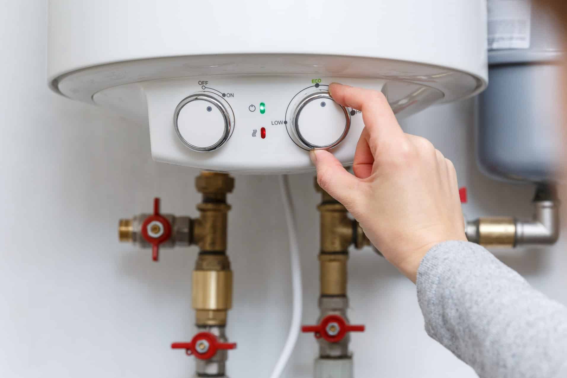 Water Heater Settings, Shower Temperature Control.