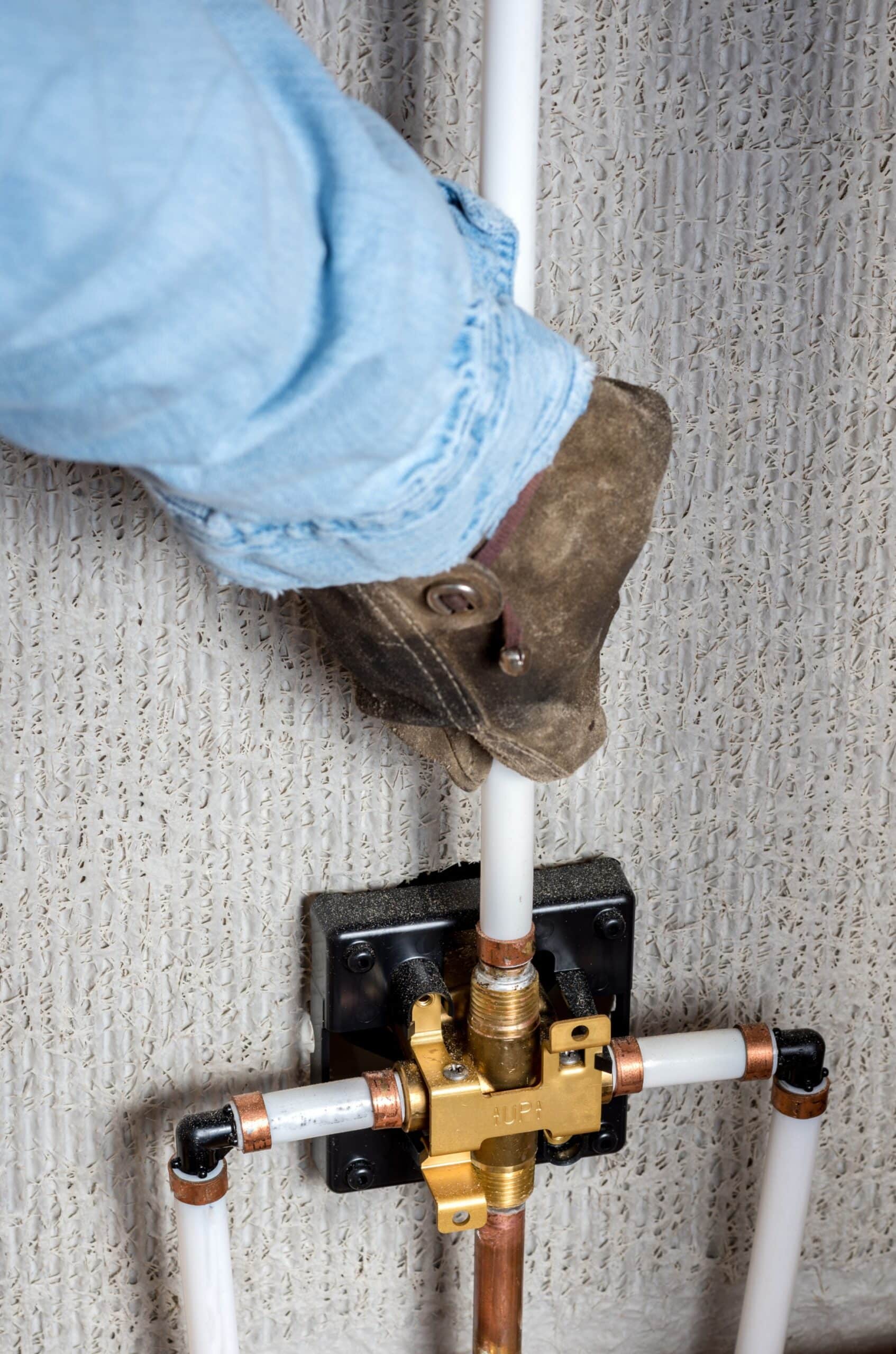 Water Hammer Arrestor stops banging pipes.