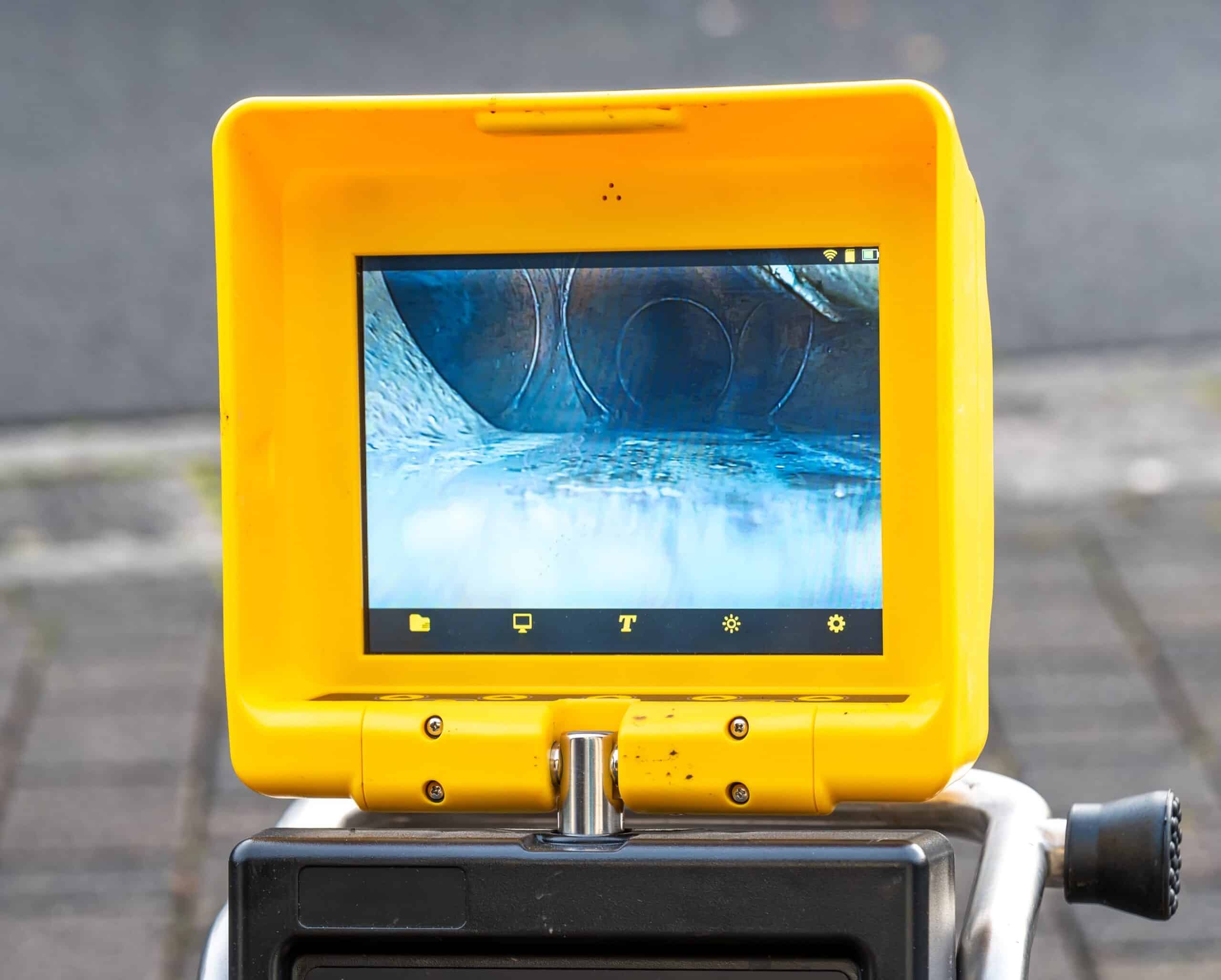 Sewer Camera Inspection.