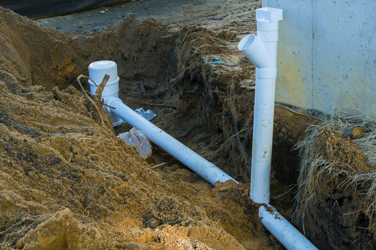 Cleanout installation in Dallas to prevent messy backups.