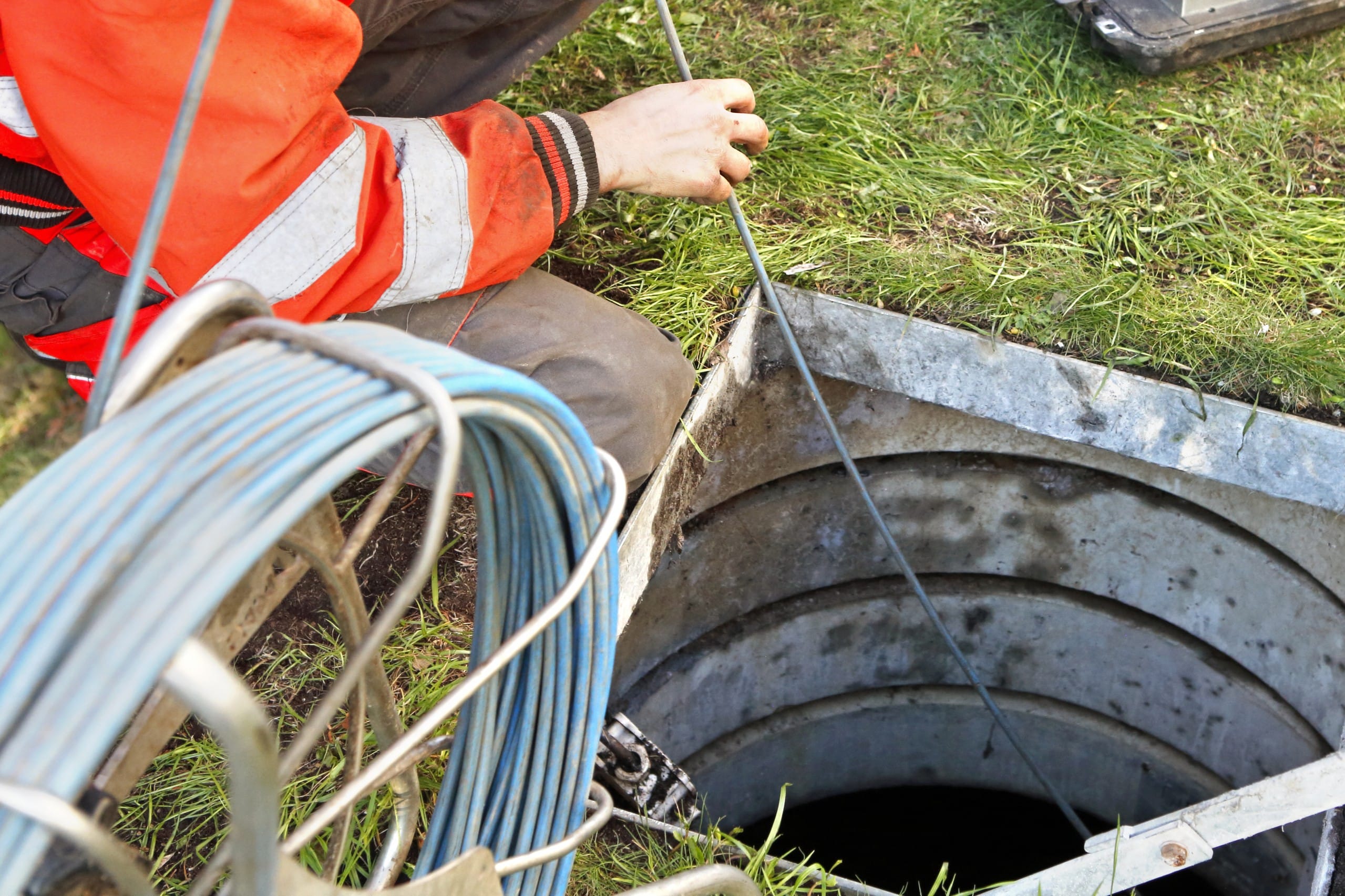 Rooter Service that clears stubborn clogs fast.
