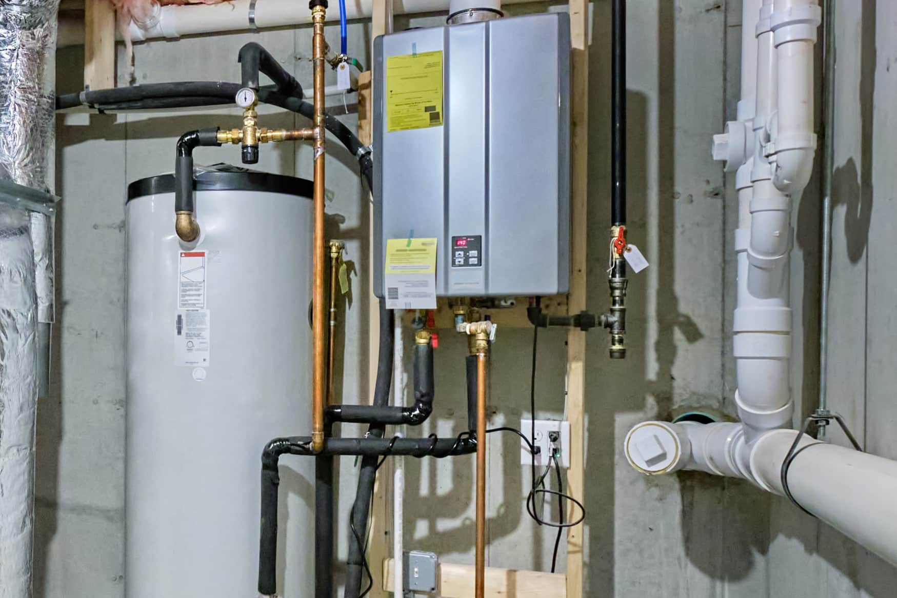 Model tankless sizing basics.