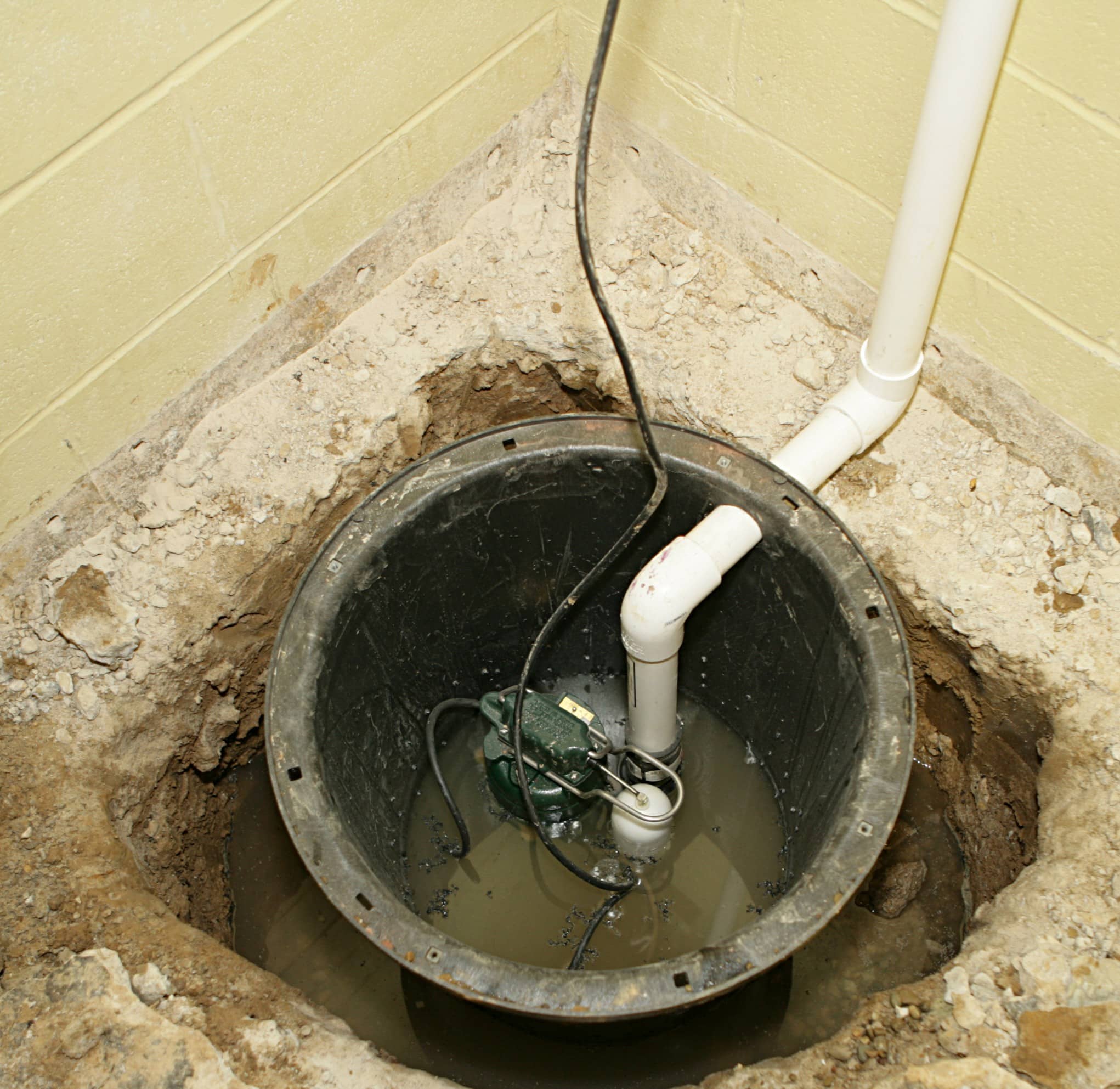 Sump pump installation in Richardson for lasting water intrusion defense.