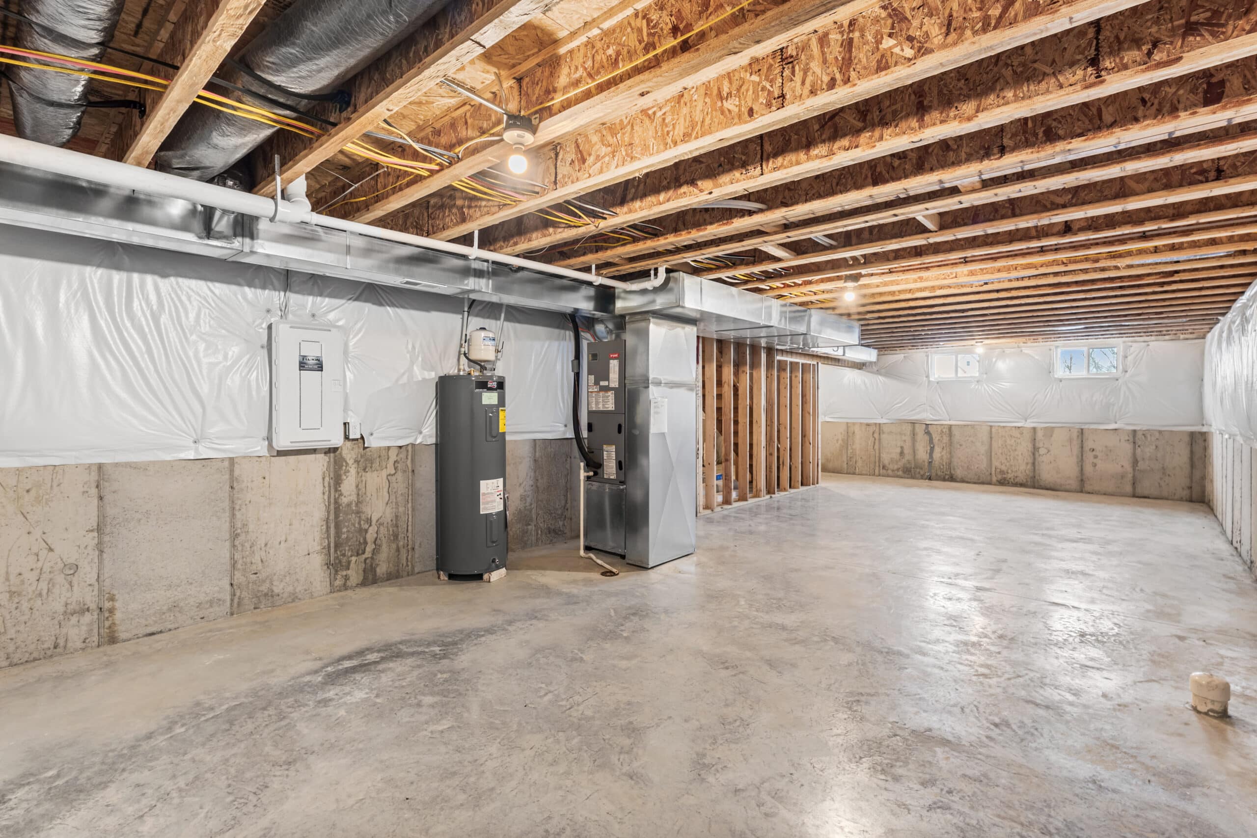 Water heater, Basement, Expansion tank install.