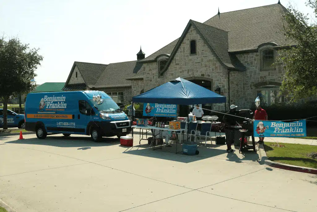 ben frankling dallas truck doing event emergency plumber dallas tx plano tx 